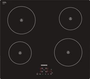 Siemens glass store hob